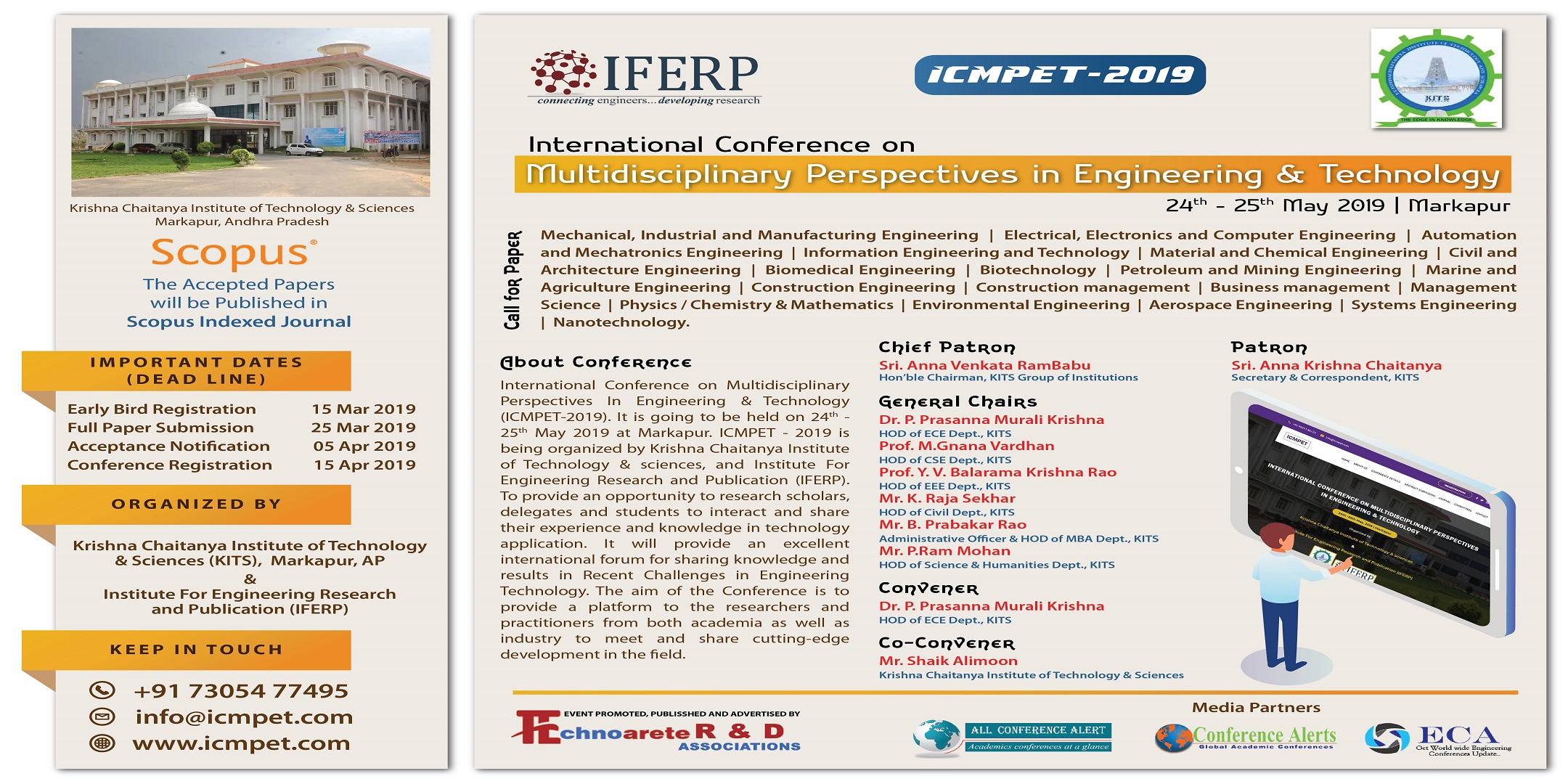 International Conference on “Multidisciplinary Perspectives in Engineering & Technology” 